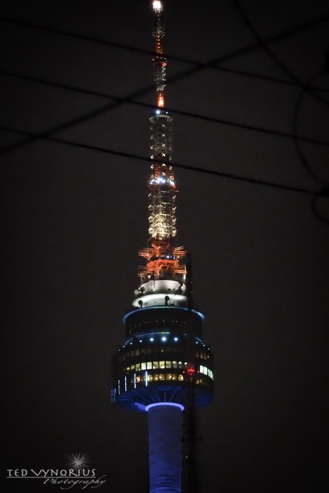 The Tower at Night…